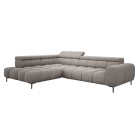 Narożnik PLAZA L Lewostronny w tkaninie Promocyjnej APHRODITE 04 WERSAL