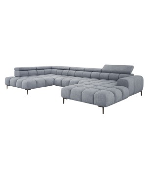 Narożnik PLAZA XL Lewostronny Tkanina CLOUD 82 WERSAL