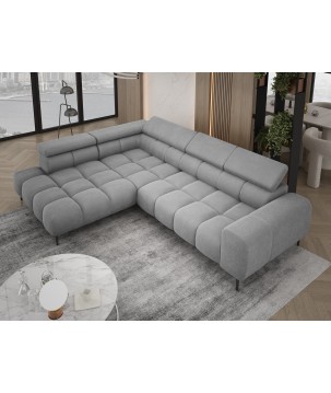 Narożnik PLAZA L Lewostronny w tkaninie Promocyjnej APHRODITE 19 WERSAL