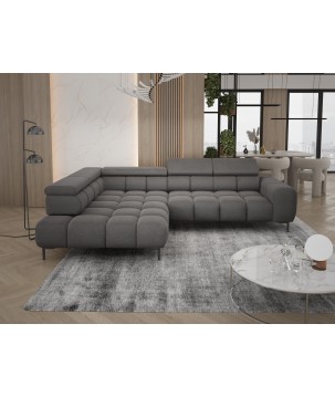 Narożnik PLAZA L Lewostronny w tkaninie Promocyjnej APHRODITE 22 WERSAL