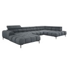 Narożnik PLAZA XL Prawostronny Tkanina CLOUD 97 WERSAL