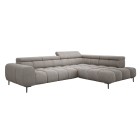 Narożnik PLAZA L Prawostronny w tkaninie Promocyjnej APHRODITE 04 WERSAL