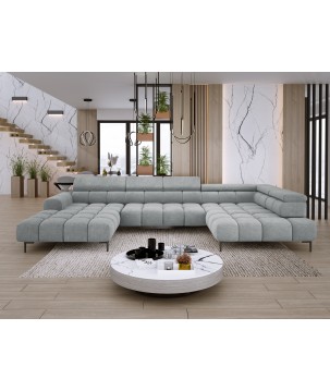 Narożnik PLAZA XL Prawostronny Tkanina CLOUD 81 WERSAL
