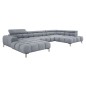 Narożnik PLAZA XL Prawostronny Tkanina CLOUD 82 WERSAL