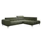 Narożnik PLAZA L Prawostronny w tkaninie Promocyjnej APHRODITE 12 WERSAL