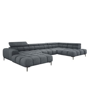 Narożnik PLAZA XL Prawostronny Tkanina CLOUD 97 WERSAL