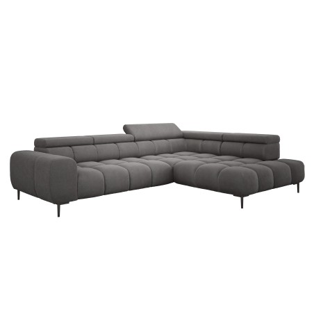 Narożnik PLAZA L Prawostronny w tkaninie Promocyjnej APHRODITE 22 WERSAL