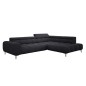 Narożnik PLAZA L Prawostronny w tkaninie Promocyjnej APHRODITE 23 WERSAL