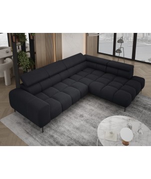 Narożnik PLAZA L Prawostronny w tkaninie Promocyjnej APHRODITE 23 WERSAL