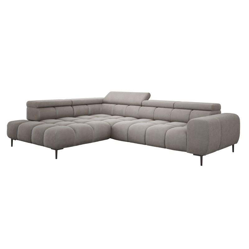 Narożnik PLAZA L Lewostronny w tkaninie Promocyjnej APHRODITE 04 WERSAL