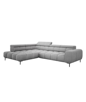 Narożnik PLAZA L Lewostronny w tkaninie Promocyjnej APHRODITE 19 WERSAL