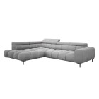 Narożnik PLAZA L Lewostronny w tkaninie Promocyjnej APHRODITE 19 WERSAL