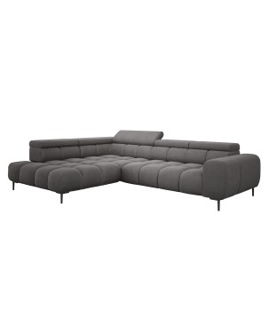 Narożnik PLAZA L Lewostronny w tkaninie Promocyjnej APHRODITE 22 WERSAL