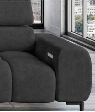 Narożnik PLAZA Mini Lewostronny w tkaninie Salvador 16 WERSAL