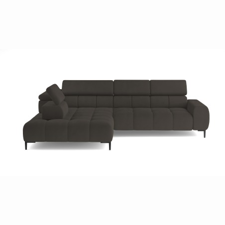 Narożnik PLAZA L Lewostronny w tkaninie Solar 28 WERSAL