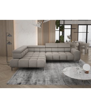 Narożnik PLAZA L Lewostronny w tkaninie Promocyjnej APHRODITE 04 WERSAL