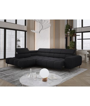 Narożnik PLAZA L Lewostronny w tkaninie Promocyjnej APHRODITE 23 WERSAL