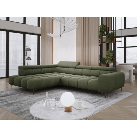 Narożnik PLAZA L Lewostronny w tkaninie Promocyjnej APHRODITE 12 WERSAL