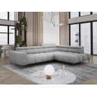 Narożnik PLAZA L Prawostronny w tkaninie Promocyjnej APHRODITE 19 WERSAL