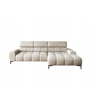 Narożnik PLAZA Mini Prawostronny w tkaninie Salvador 01 WERSAL