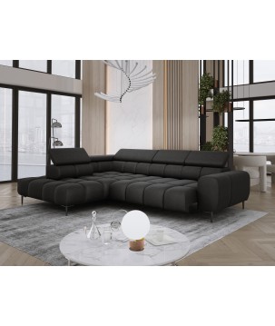 Narożnik PLAZA L Lewostronny w tkaninie Promocyjnej SOLAR 99 WERSAL
