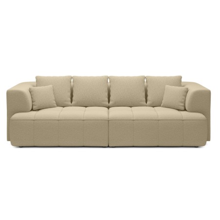 Sofa ALBIO BigSofa z elektryczną regulacją siedziska funkcja spania w tkaninie SERENO 681 WERSAL