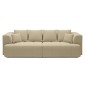 Sofa ALBIO BigSofa z elektryczną regulacją siedziska funkcja spania w tkaninie SERENO 681 WERSAL
