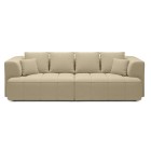 Sofa ALBIO BigSofa z elektryczną regulacją siedziska funkcja spania w tkaninie SERENO 681 WERSAL