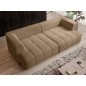 Sofa ALBIO BigSofa z elektryczną regulacją siedziska funkcja spania w tkaninie SERENO 682 WERSAL