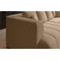 Sofa ALBIO BigSofa z elektryczną regulacją siedziska funkcja spania w tkaninie SERENO 682 WERSAL
