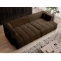 Sofa ALBIO BigSofa z elektryczną regulacją siedziska funkcja spania w tkaninie SERENO 686 WERSAL