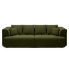 Sofa ALBIO BigSofa z elektryczną regulacją siedziska funkcja spania w tkaninie SERENO 690 WERSAL