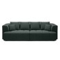 Sofa ALBIO BigSofa z elektryczną regulacją siedziska funkcja spania w tkaninie SERENO 691 WERSAL