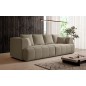 Sofa ALBIO BigSofa z elektryczną regulacją siedziska funkcja spania w tkaninie SERENO 692 WERSAL