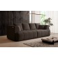 Sofa ALBIO BigSofa z elektryczną regulacją siedziska funkcja spania w tkaninie SERENO 694 WERSAL