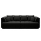 Sofa ALBIO BigSofa z elektryczną regulacją siedziska funkcja spania w tkaninie SERENO 696 WERSAL