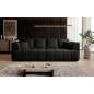 Sofa ALBIO BigSofa z elektryczną regulacją siedziska funkcja spania w tkaninie SERENO 696 WERSAL