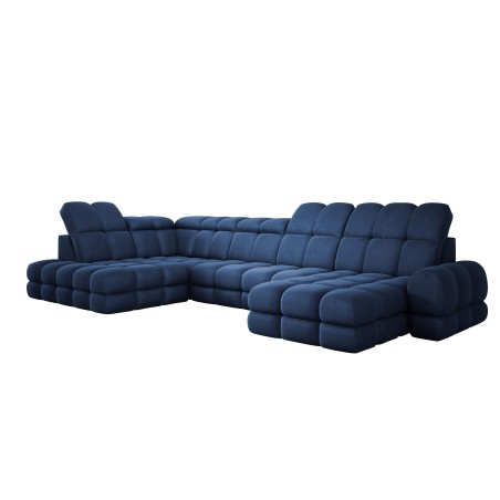 Narożnik TOLLO XL Lewostronny Elektryczna regulacja Tkanina SOLAR 79 WERSAL