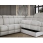 Narożnik TOLLO XL Lewostronny Elektryczna regulacja Tkanina SOLAR 03 WERSAL