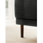 Narożnik CALDO XL Prawostronny z funkcją spania wolnostojąca w tkaninie RUN AGAIN 92 WERSAL