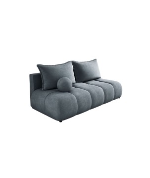 Sofa COCO z funkcja spania i pojemnikiem SZARY DOMOHOME