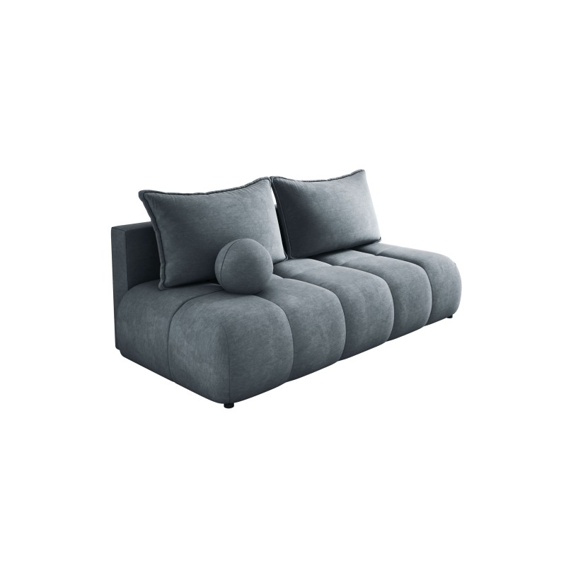 Sofa COCO z funkcja spania i pojemnikiem SZARY DOMOHOME