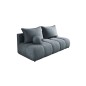 Sofa COCO z funkcja spania i pojemnikiem SZARY DOMOHOME
