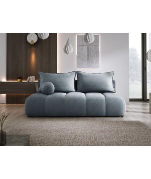 Sofa COCO z funkcja spania i pojemnikiem SZARY DOMOHOME