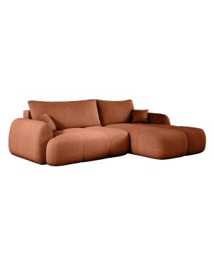 Narożnik COCO z funkcją spania poduszkami i pojemnikiem Now Or Never 56 DOMOHOME