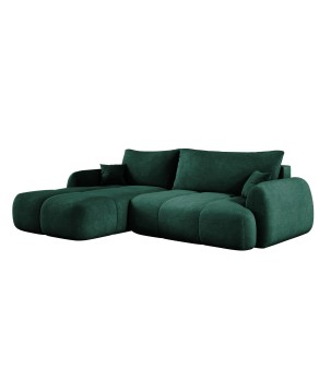 Narożnik COCO z funkcją spania poduszkami i pojemnikiem Cloud 39 DOMOHOME
