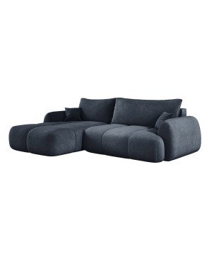 Narożnik COCO z funkcją spania poduszkami i pojemnikiem Cloud 97 DOMOHOME