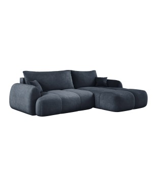 Narożnik COCO z funkcją spania poduszkami i pojemnikiem Cloud 97 DOMOHOME