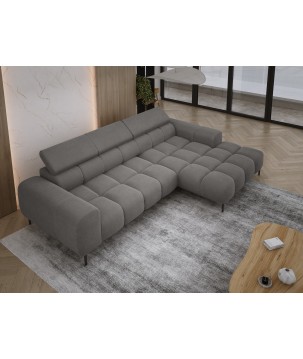 Narożnik PLAZA MINI Prawostronny w tkaninie Promocyjnej APHRODITE 22 WERSAL