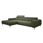 Narożnik PLAZA MINI Lewostronny w tkaninie Promocyjnej APHRODITE 12 WERSAL